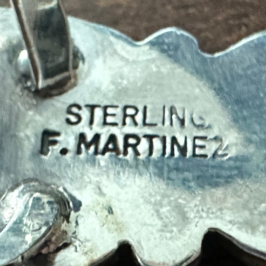 Navajo Freda Martinez Mine #8 Sterling Twist Wire Statement Ring
