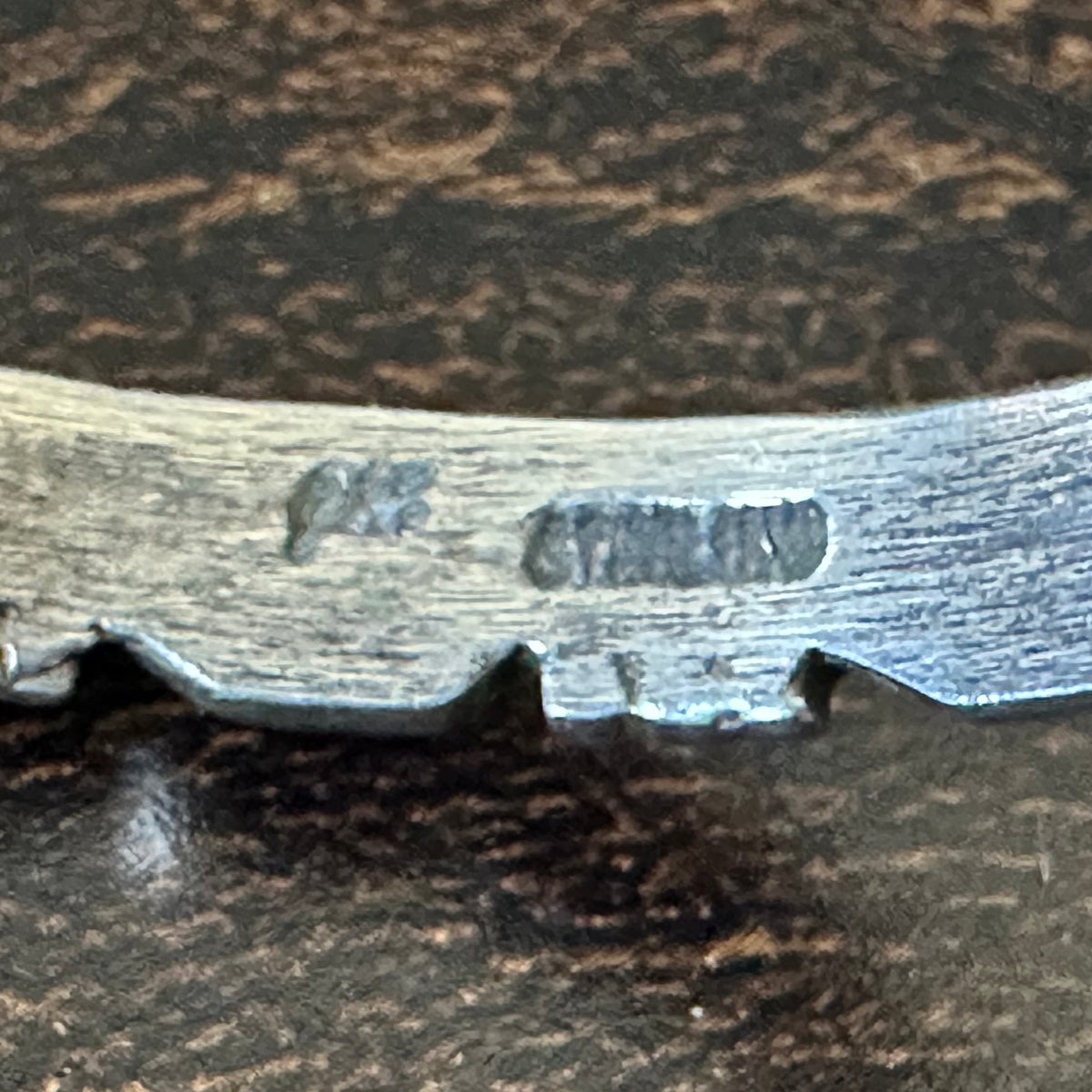Sugilite Opal Sterling Crossover Inlay Cuff