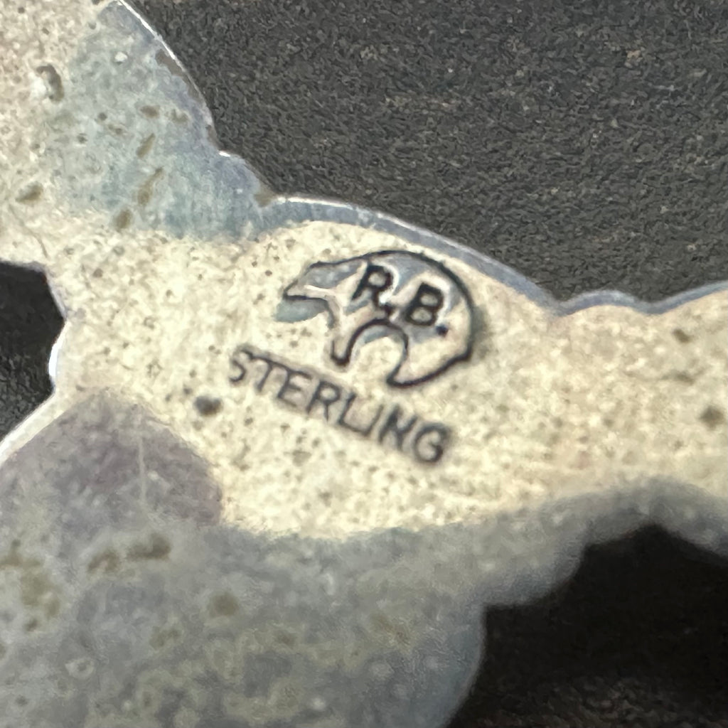 Running Bear Trading Pink Opal 4 Stone Sterling Raindrop Pendant Necklace