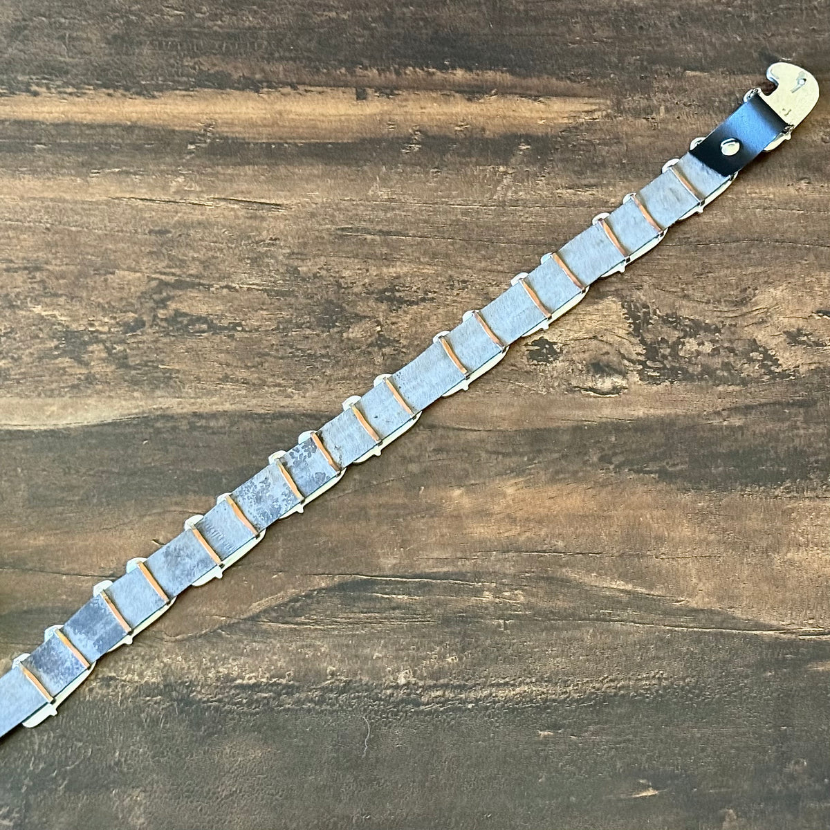 Navajo Gilbert Smith Turquoise Onyx Spiny Oyster Mother of Pearl Lapis Sterling 10 Bear Micro Inlay Belt