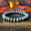 Navajo Dorinda Mariano Handmade Sterling Saucer Bead Bracelet