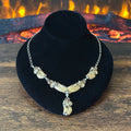 Sterling Ornate Floral Necklace